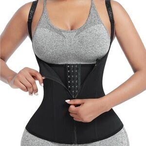 New FeelinGirl Black Waist Trainer size small Shapewear nwt